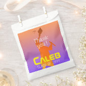 Het moderne technische Afstuderen Sunset Modern Bedankzakje (Geknipt)