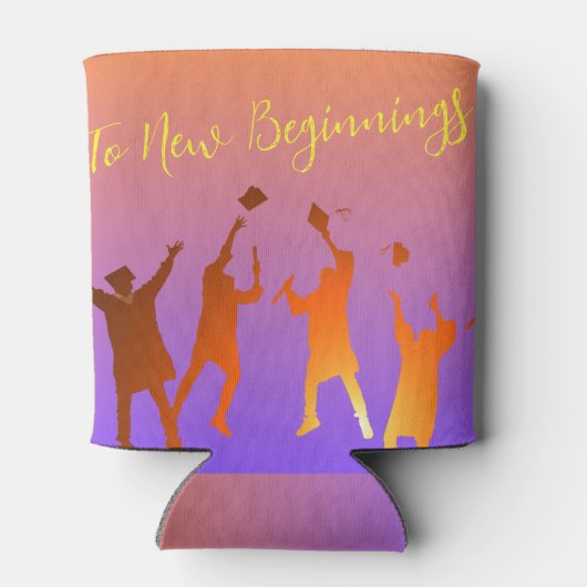 Het moderne technische Afstuderen Sunset Modern Blikjeskoeler (Achterkant)