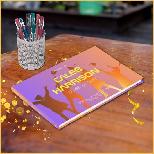 Het moderne technische Afstuderen Sunset Modern Gastenboek