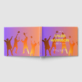 Het moderne technische Afstuderen Sunset Modern Gastenboek (Volledig)