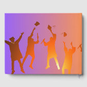 Het moderne technische Afstuderen Sunset Modern Gastenboek (Achterkant)