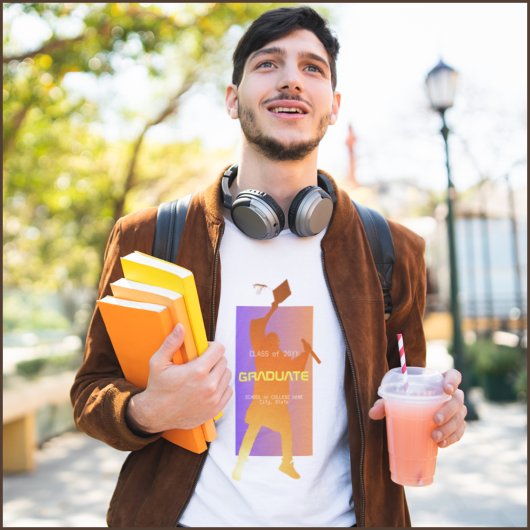 Het moderne technische Afstuderen Sunset Modern T-shirt