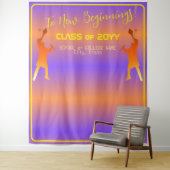 Het moderne technische Afstuderen Sunset Modern Wandkleed (In situ)