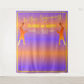 Het moderne technische Afstuderen Sunset Modern Wandkleed (Voorkant)