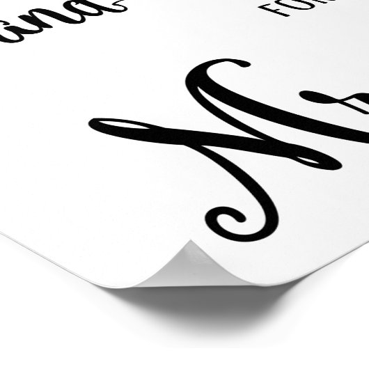 Het moderne teken van het Berichten van de Kalligr Poster (Hoek)