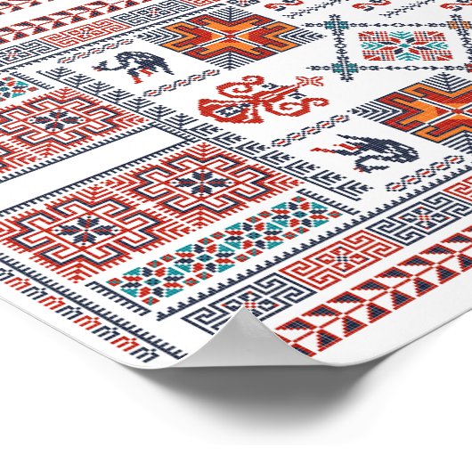 Het moderne Thobe Welcome Henna Poster (Hoek)