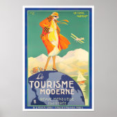 Het moderne toerisme in Frankrijk Poster (Voorkant)