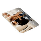 Het moderne Trendy Manuscript sparen de Datum | Pa Magneet (Rechterzijde)