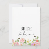 Het moderne veelkleurige Vrijgezellenfeest was bed Kaart (Achterkant)