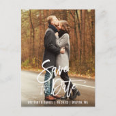 Het moderne Verloving van het Manuscript van de Bo Briefkaart (Voorkant)