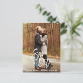 Het moderne Verloving van het Manuscript van de Bo Briefkaart (Staand voorkant)