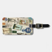 Het moderne vintage travel bagagelabel (Voorkant horizontaal)