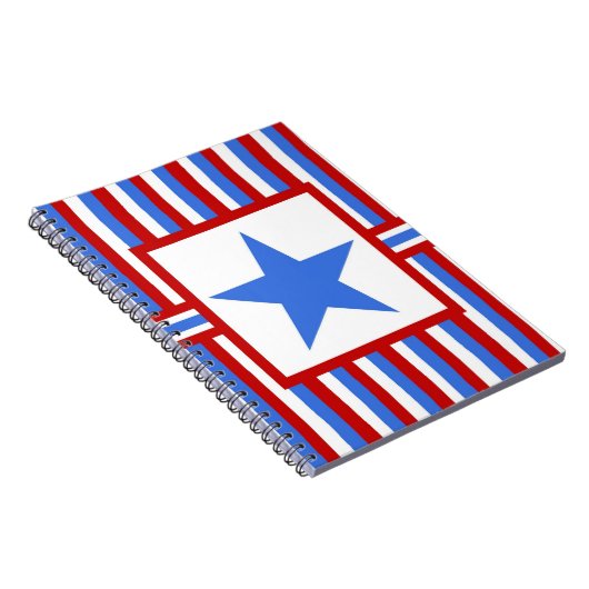 Het moderne Volks Amerikaanse Patriottische Notitieboek (Rechterzijde)