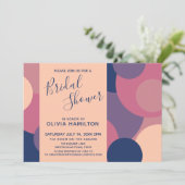 Het moderne Vrijgezellenfeest met kleurrijke cirke Kaart (Staand voorkant)