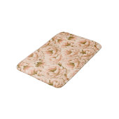 Het moderne Waterverf perzikbloempatroon Badmat (Gekanteld)
