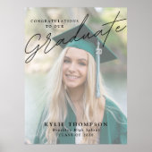 Het Moderne Welkome Afstuderen van de Foto van het Poster (Voorkant)