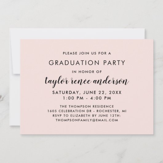 Het moderne Witte Manuscript Afstuderen het Afstud Kaart (Achterkant)