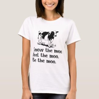 het moe voelt de moe als de moe . t-shirt