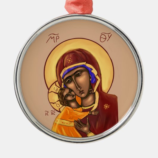 Het Moeder Gods Ornament (Voorkant)