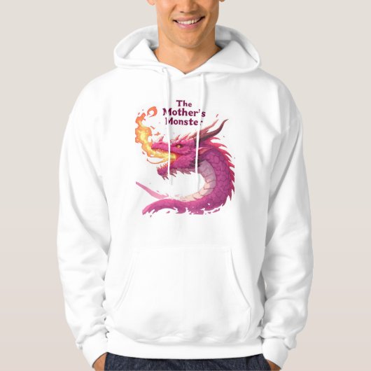 het Moeder Monster Hoodie (Voorkant)
