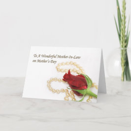 Het Moederdag van de schoonmoeder Kaart