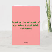 Het moederdagkaart van de SCHOONMOEDER Kaart (Achterkant)