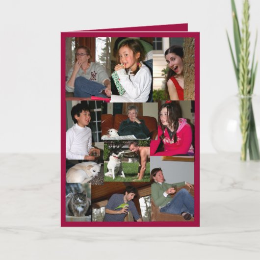 Het moederdagkaart van Rene Kaart (Voorkant)