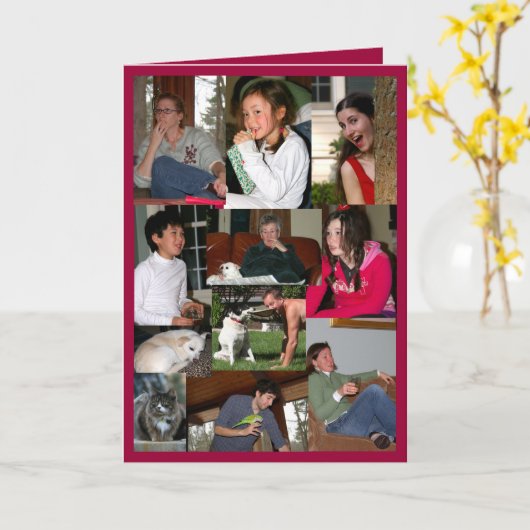 Het moederdagkaart van Rene Kaart (Gele Bloem)