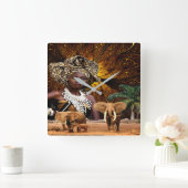 Het Moederland Vierkante Klok (Huis)