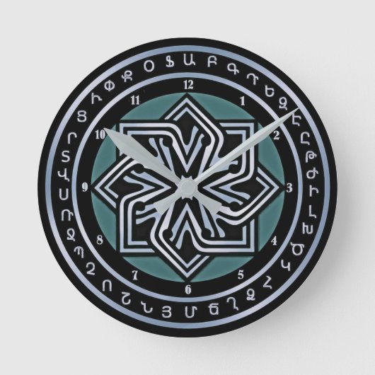 Het moederschapsteken Ա ւ ր ա խ ա ե Ronde Klok (Voorkant)