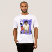 Het moeilijkste deel is opdagen! T-Shirt (Voorkant volledig)