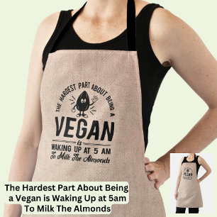 Het moeilijkste deel Vegan, Melk de Almonden, Funn Schort