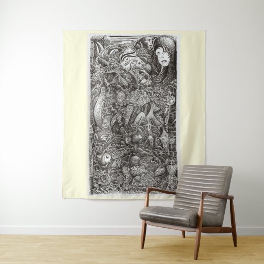 Het moeilijkste deel wandkleed (In situ)