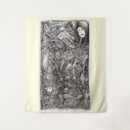 Het moeilijkste deel wandkleed