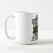 Het moeilijkste is altijd het begin koffiemok (Links)