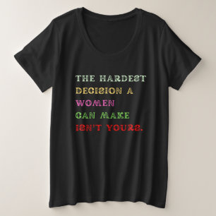 Het moeilijkste Shirt van de beslissing, bescherm 