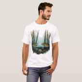 Het moeras dat droomt t-shirt (Voorkant volledig)