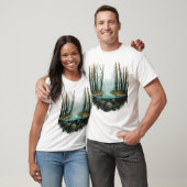 Het moeras dat droomt t-shirt (Unisex)