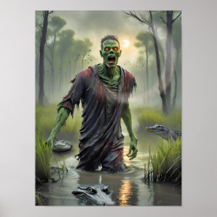 Het moeras ding - 12 x 16 Poster