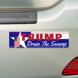 Het moeras droog bumpersticker