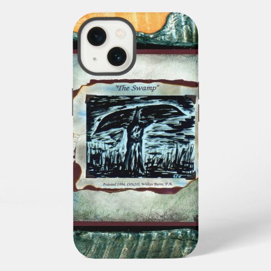 Het Moeras iPhone Hoesje (Achterkant)