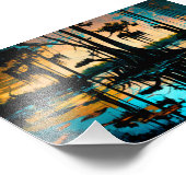 Het moeras, Louisiana Art, Louisiana, New Orleans Foto Afdruk (Hoek)