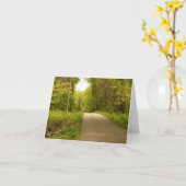 Het Moeras van het Meer van de driehoek notecard - Kaart (Gele Bloem)