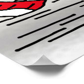 Het moet een dinsdag zijn - opvallende sneeuw poster (Hoek)