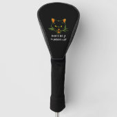 Het moet een schokkat zijn. golfheadcover (Voorkant)