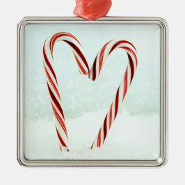 Het moet liefde zijn metalen ornament