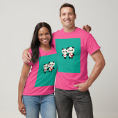 Het moet liefde zijn - Preppy Panda's T-shirt (Unisex)
