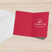 Het moet liefde zijn Valentijnsdag Schattig Grappi Feestdagen Kaart