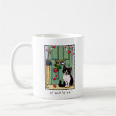 Het moet Love Custom Kitty Cat Schattige zijn Koffiemok (Links)
