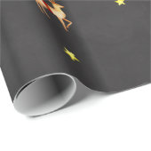 Het moet St. Nick Reindeer zijn in Sterrennacht Sk Cadeaupapier (Rol Hoek)